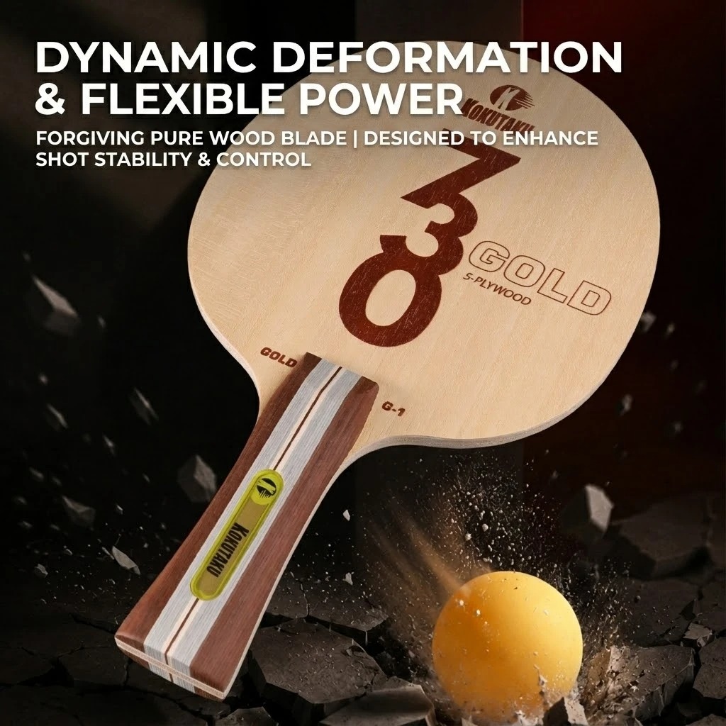 Drewno do tenisa stołowego Kok – Table Tennis Market recenzja i cena
